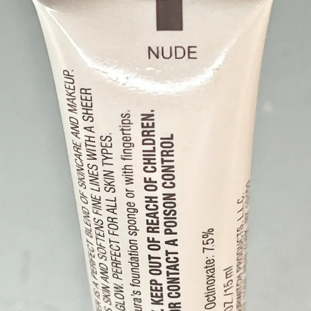 Laura Mercier Tinted Moisturizer SPF 30 Nude Lightweight Travel .5 oz 15ml New
